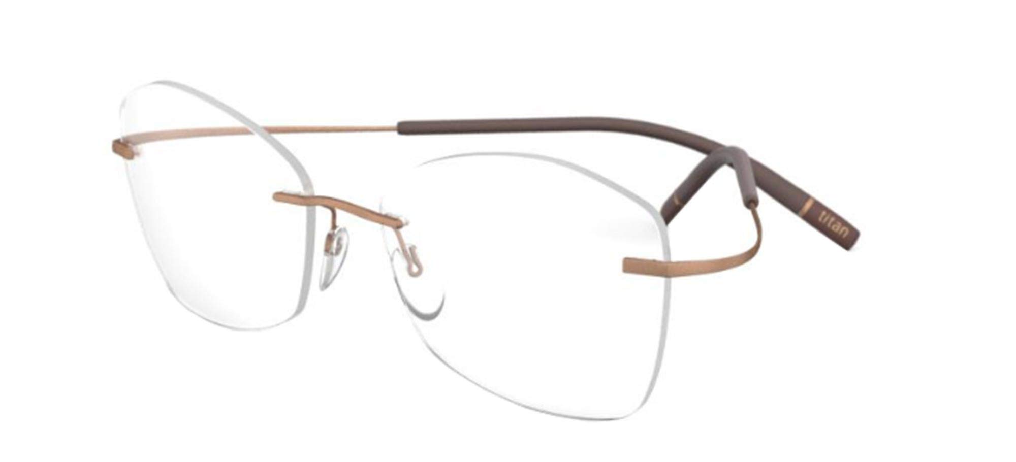 SilhouetteTMA THE ICON 5541/IY unisex Eyewear Frames CLASSIC BRONZE 53/17/140