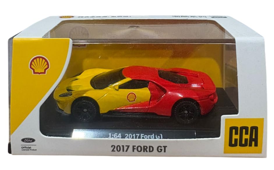 Image of CCA 1:64 Acrylic 2017 Ford GT Collection Cool Car Series 3+ Years (Yellow /Red)