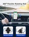 Magnetic Phone Holder Car[2 Pack] Car Phone Holder,Cell Phone Holder Car 360 Adjustable, Support Cellulaire Auto Dashboard car Mount Fits Samsung iPhone etc All Smartphones