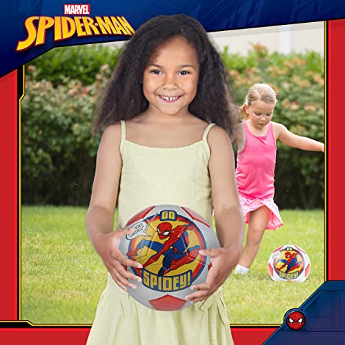 Capelli Sport Marvel Spider-Man Soccer Ball, Go Spidey Youth Kids Mini Soccer Ball, White, Size 3 #TOP5
