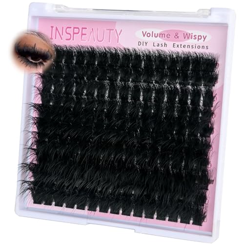 Lash Clusters 200D Volume Lash Clusters Eyelash Extension 12-20mm Individual...