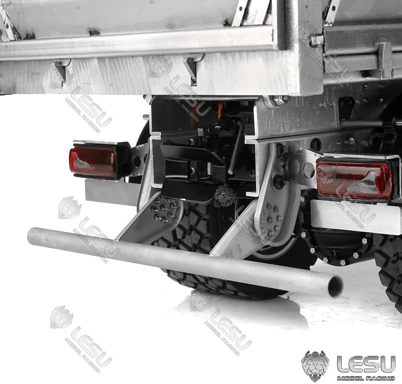 TOUCAN RC HOBBY Metal Rear Bumper for Compatible with DIY Tamiya 1/14 Model RC Tractor Truck Dumper Trailer