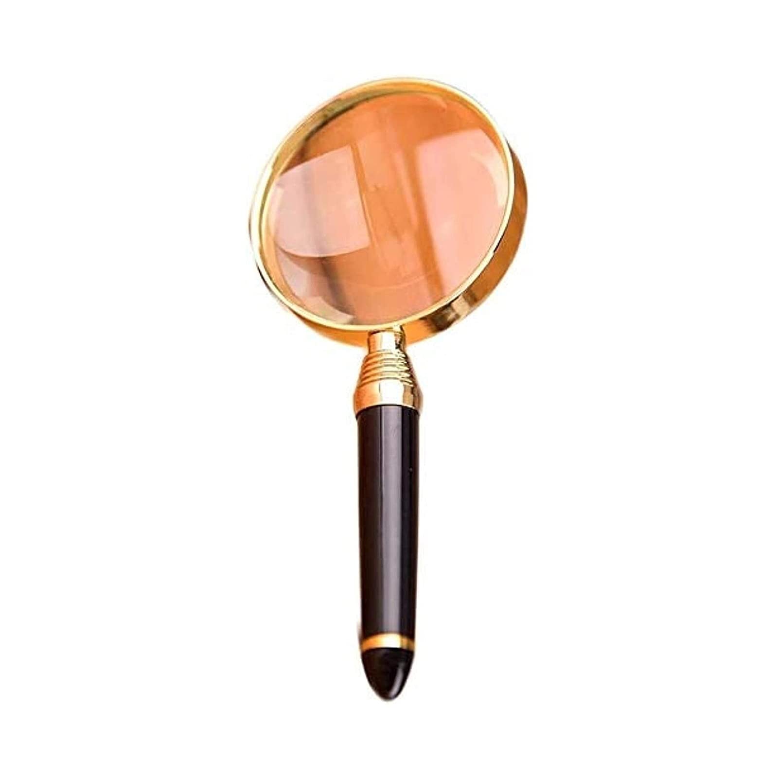 SaryEdge Magnifying glass 20 Times The Old Stamp Reading Electronic Identification Service Holding Magnifying Glass Outdoor Portable HD Handheld Magnifying Glass Magnifier,