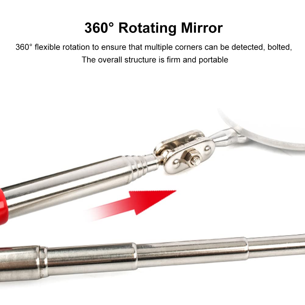 Specchio Di Ispezione Con Braccio Telescopico - Dan-MIRROR Circolare 250 Mm Ka - Foto 13