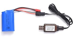 WLtoys 6.4V 750mAh Li-ion Rechargeable Battery for Toy Cars