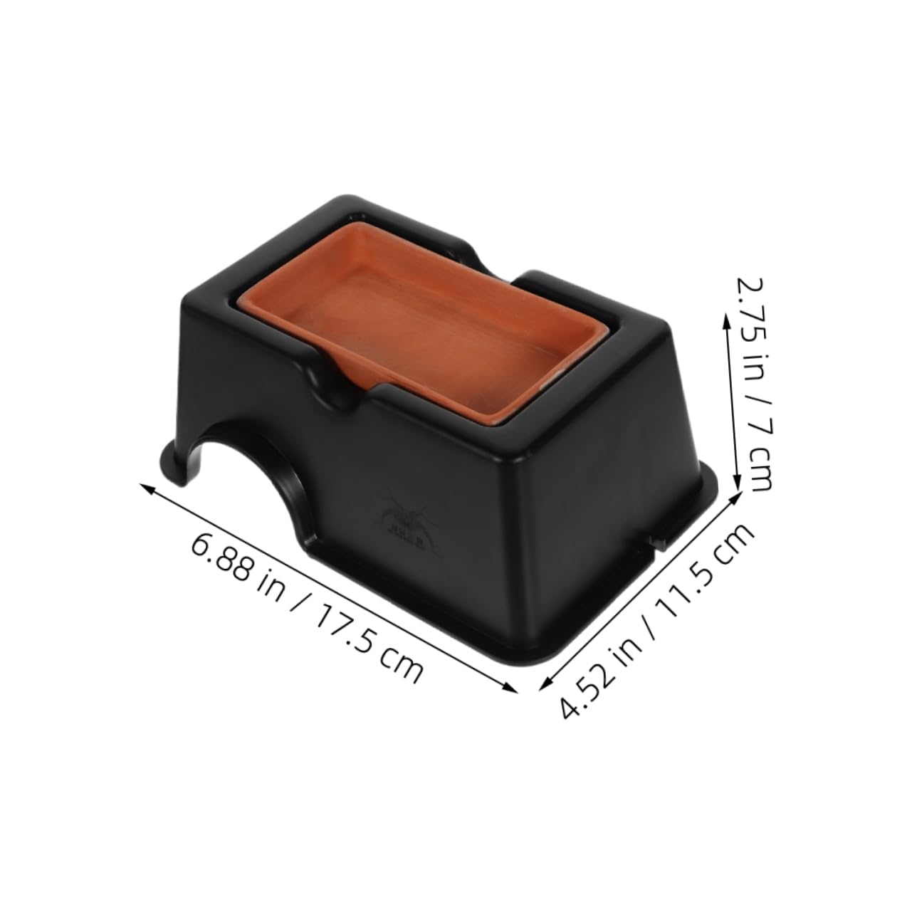 BESPORTBLE Reptile Hide Cave Gecko Humidifier Materials Reptile Tank Decor Safe Hideout for Small Animals