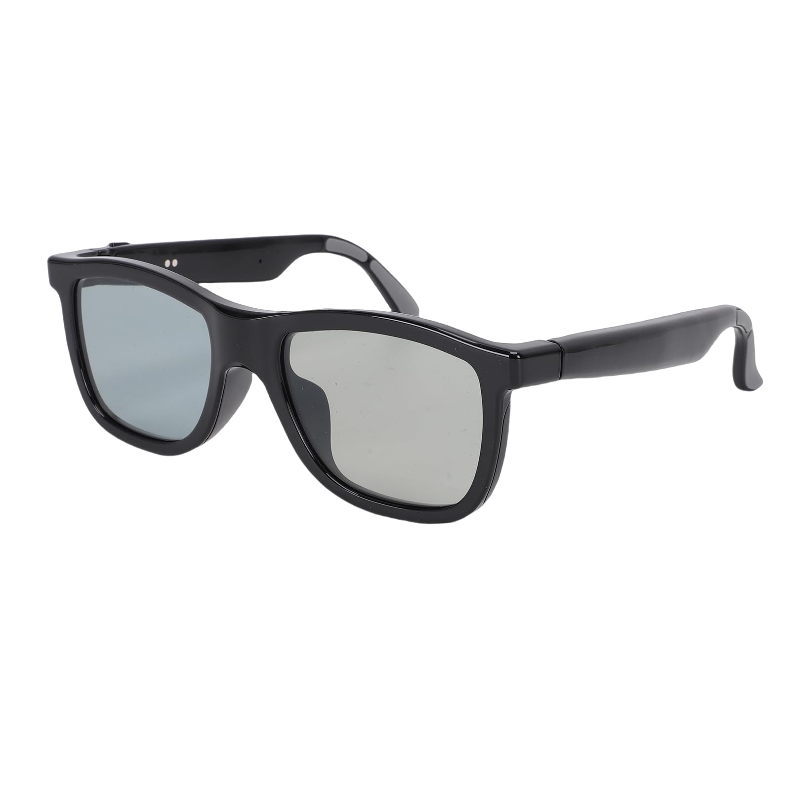 Naroote KI-Smart-Brille, Bluetooth-Brille mit Elektrochromen Gläsern und KI-Übersetzung, Ideal für Outdoor-Sport und Reisen (Black)