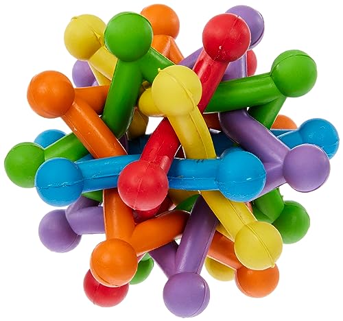 Arquivet Irregular Ball for Dogs 10 cm, Multicoloured, Large, Dog Toy, for Playing and Training Your Dog Irregular Exercise