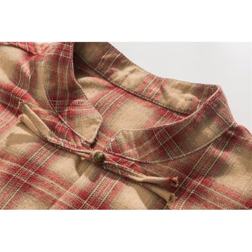 Seidarise Men's Linen Jacket Long Sleeve Japanese Cardigan Outwear Style Asian Coat3