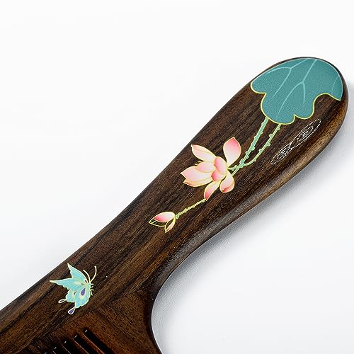 Peine Natural Antiestático de Madera TAN MUJIANG miniatura 6