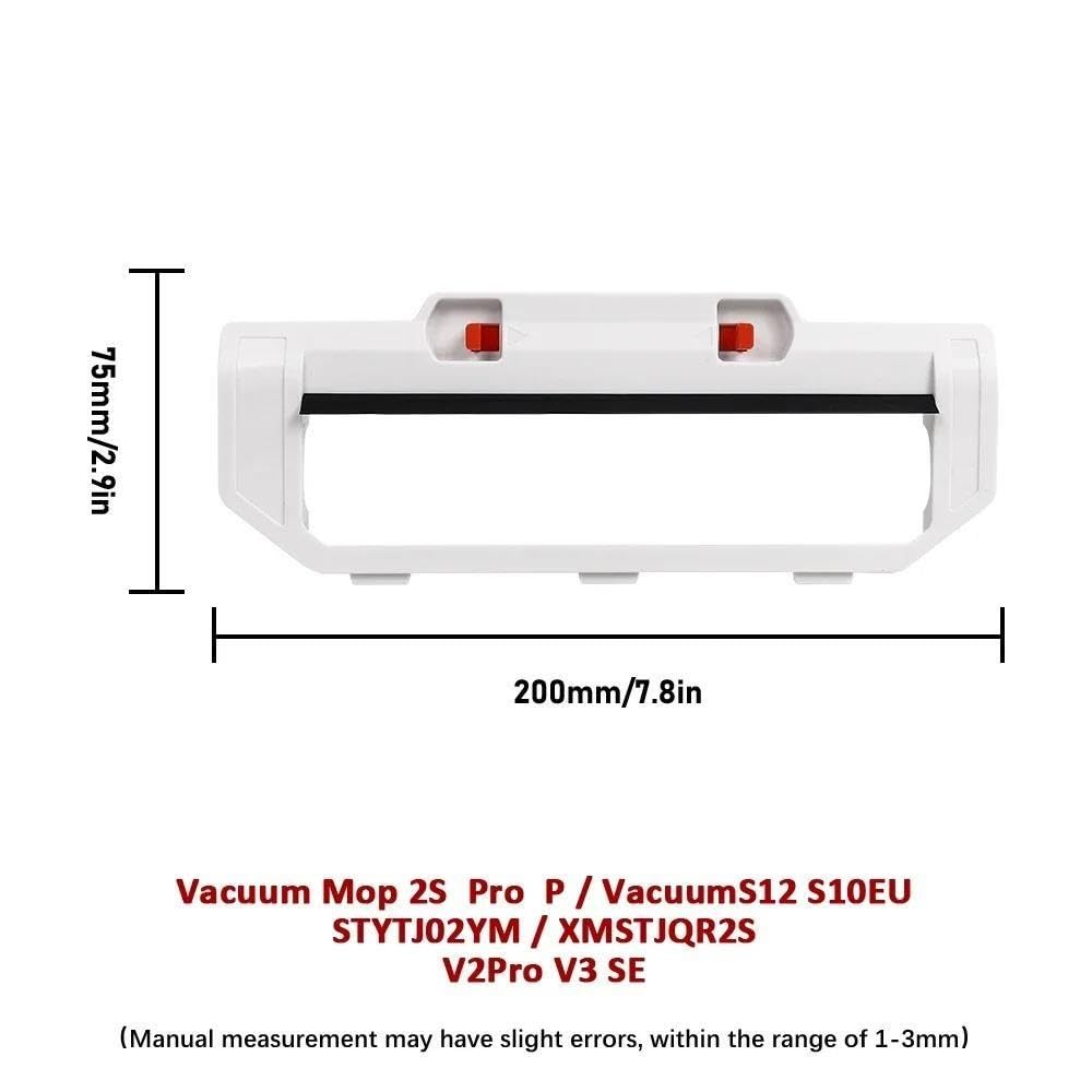 Roller Main Brush Cover For 2S/Mop Pro/STYTJ02YM/3C/2S/S10/S12/B106GL/T12(4pcs brush)