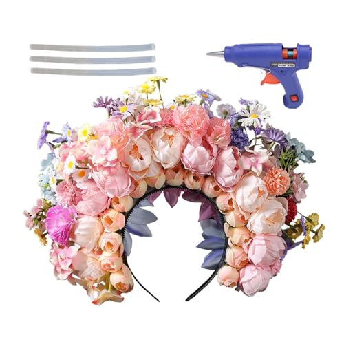 Couronne de fleurs de mariée : fini les fleurs fanées avec ce serre-tête de mariage durable