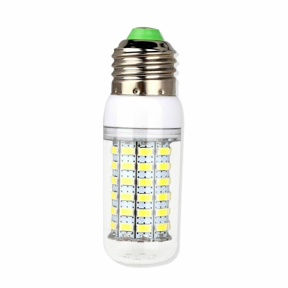 NXCVBNKZJ KJXP Lighting, Pack of 20, LED Corn Light Bulbs AC220V 6W E14/E27/B22/G9/GU10 72-5730SMD Home Office Lamp(Warm White,E27 6W)