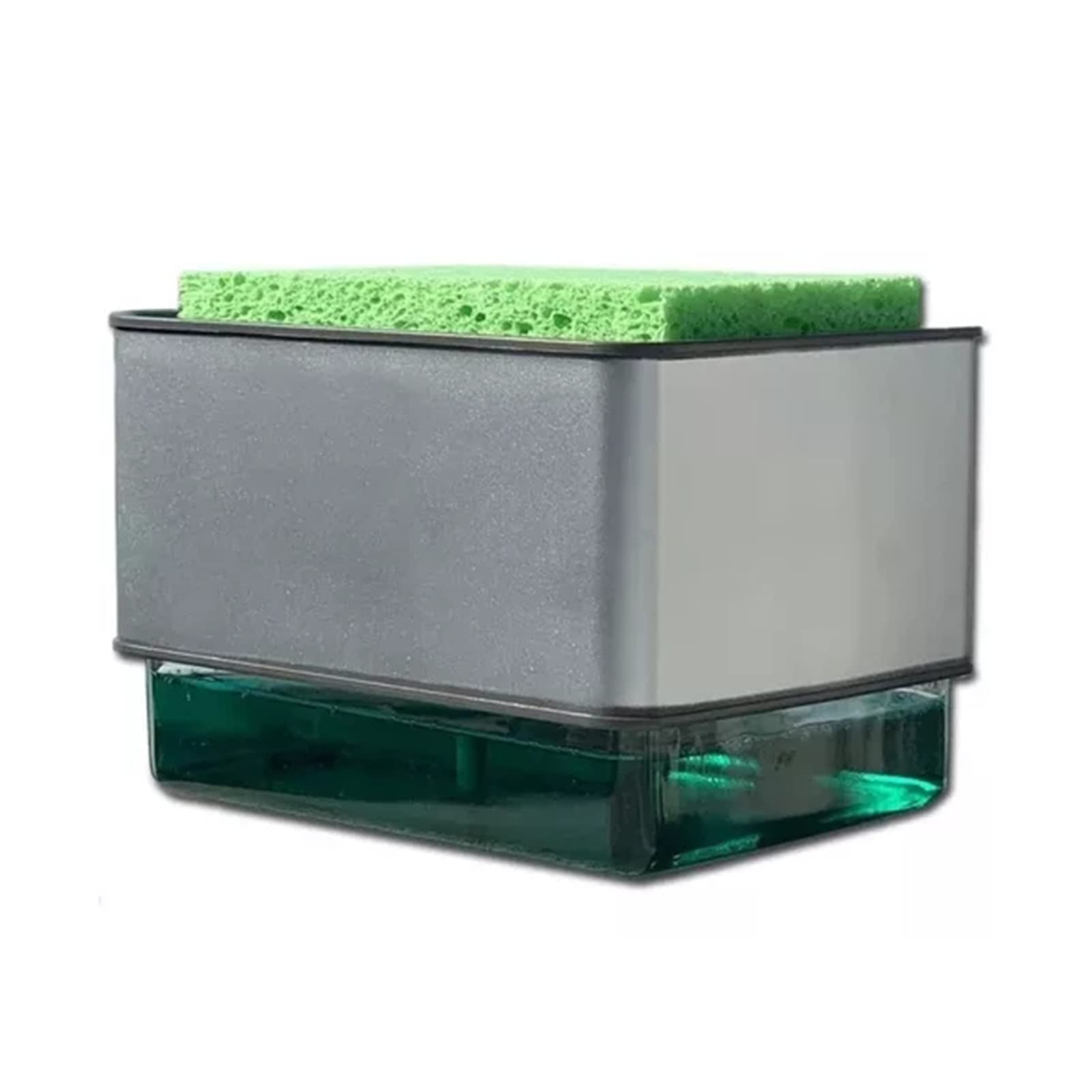 Dispensador Automático de 300 Ml para Platos, Empuje para Encimera de Cocina