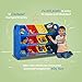 ECR4Kids 3-Tier Toy Storage Organizer with Bins, Blue with 12 Assorted-Color Bins, GREENGUARD Gold Certified Toy Organizer and Storage for Kids’ Toys, Kids’ Toy Storage (ELR-0216)