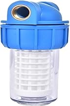 Water Filter System, 5 Inch Style Transparent Filter Bottle，Water Filter Bottle,Reverse Osmosis DIY Water Filter System Household UF Membrane Water Purification Machine (Color : White, Size : 4Point