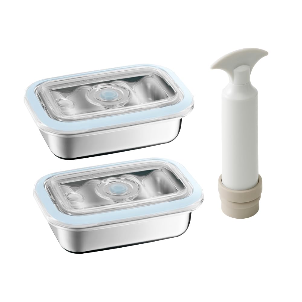 Amazon.co.jp: アサヒ軽金属 真空フレッシュボックス(Sサイズ)2個＋