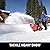 PowerSmart 26-Inch Snow Blower Gas Powered, 252cc 4-Cycle Engine with Electric Start, 2-Stage Self-Propelled with Headlight
