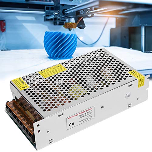 Image of AC to DC Converter, Aluminum Alloy Switch Power Supply Driver Adapter, DC24V LED Screen Strip Light 3D Printer Power Supply(S-240-24(24V /10A /240W)AC110 /220V±15%)