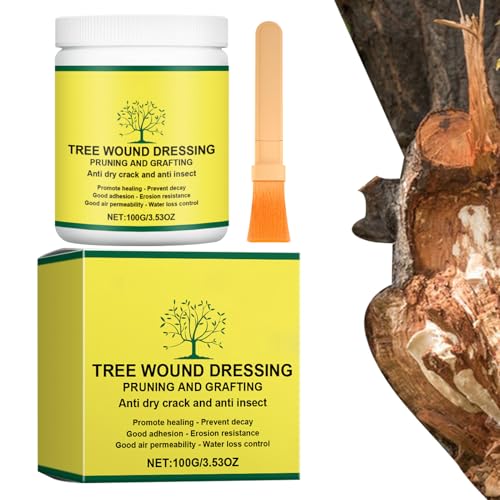 Cera de injerto de árboles, sellador de heridas de poda, agente curativo de plantas, cuidado de bonsai, protección de rascado de frutas, soluciones de jardinería al aire libre, tratamiento de rama de