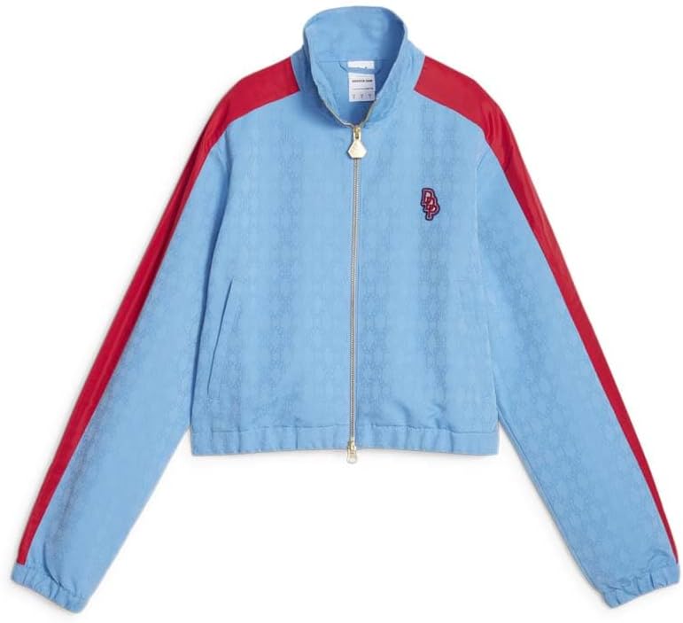 PUMA Womens X Dapper Dan T7 Athletic Outerwear Casual - Blue