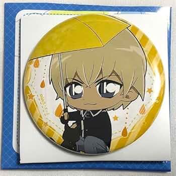 名探偵コナン rain レイン 雨 傘 シリーズ 缶バッジ 諸伏景光 安室透 名探偵コナン rain レイン 雨 傘 シリーズ 缶バッジ 諸伏景光 安室透