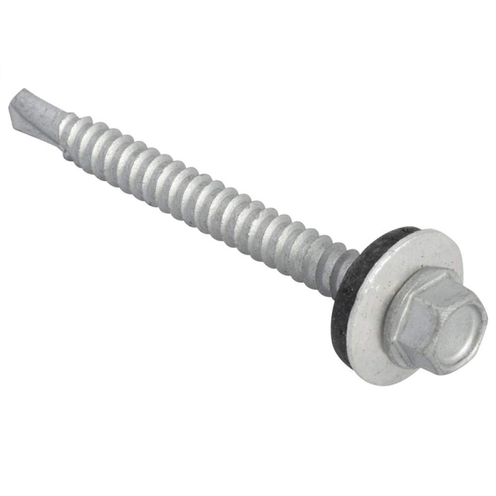 TechFast Light Duty Sheet to Steel Roofing Screws | 5.5 x 38mm | Elementech | Bag 100