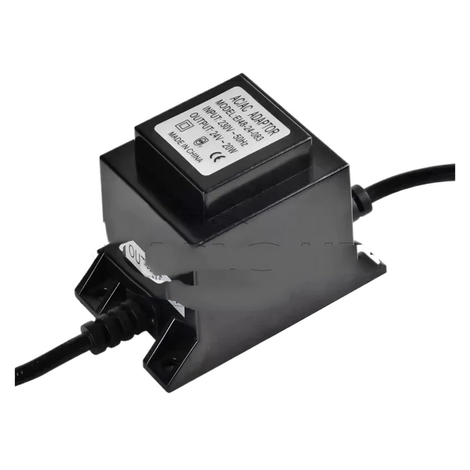 Transformador subacuático a prueba de agua Transformador toroidal impermeable de luz subacuática cuadrada for exteriores 220 rpm AC 12V24V anillo vaca baja frecuencia