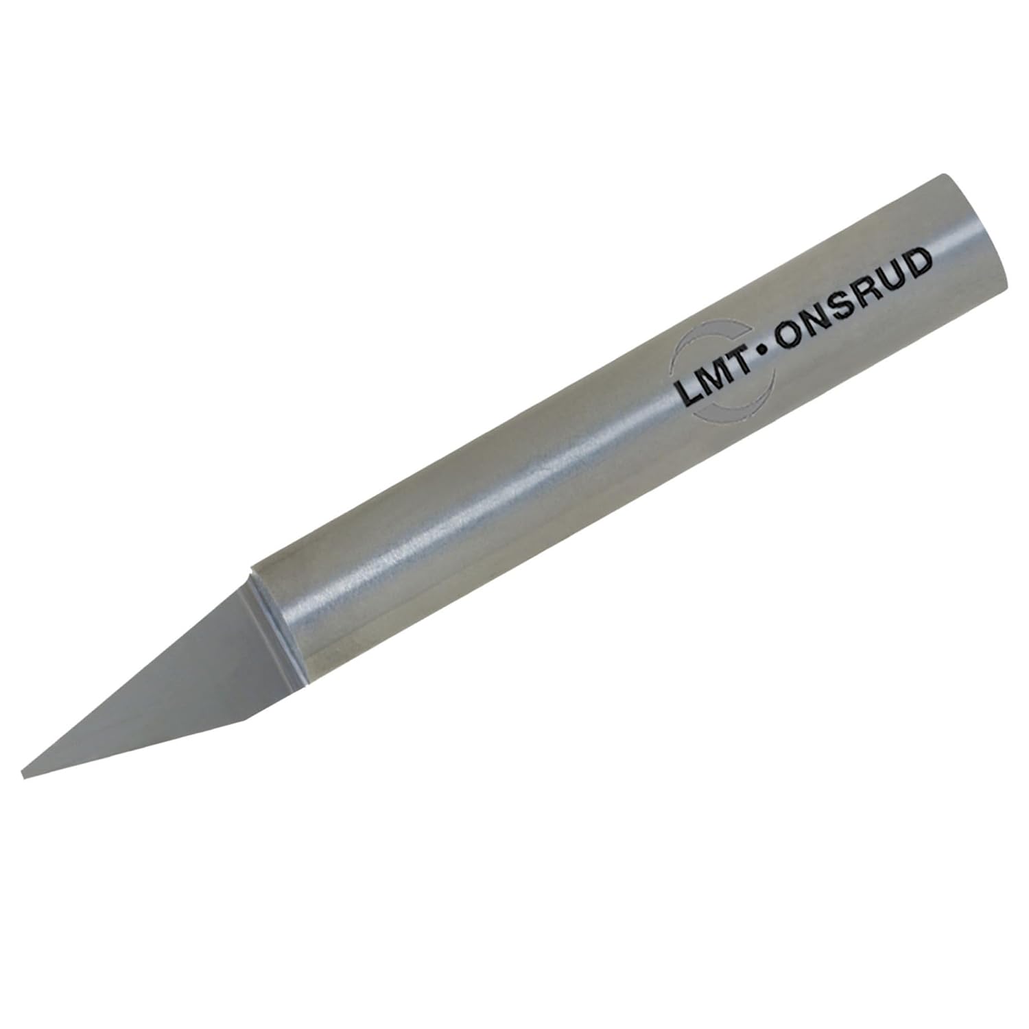 LMT Onsrud LP 37-21, Solid Carbide, Engraving Bit, Straight, 0.005" Tip, 30 Angle, .250" Shank Diameter, 2.000" Overall Length, 1 Flute