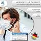 kela OP-Maske - 50x Medizinische Maske Weiß | 100% Made in Germany | OEKO-TEX Standard | Premium Atemschutz Mundschutz OP Maske | MNS Typ IIR Einwegmaske