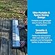 Carry-on FP-88 Touch 88 Tasten berührungsempfindlich Schwarz Tragbares Faltbares Digitalpiano durch USB MIDI Controller mit wiederaufladbarem Akku