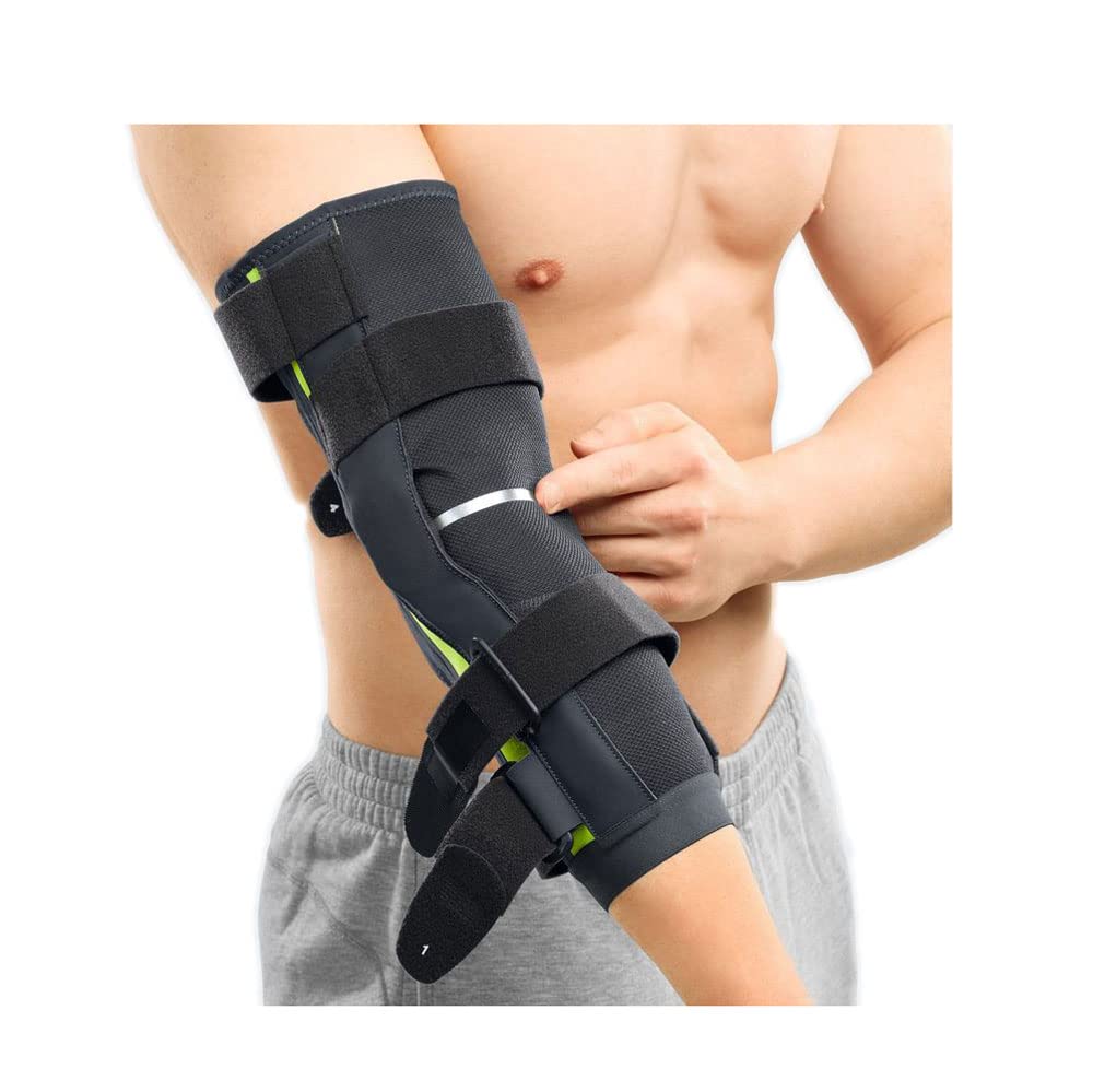 medi Epico active Ellenbogenorthese M lime/grey