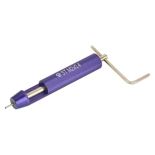 Miniatura 36 de Kit de instalación de reparación de roscas de 50 piezas de acero inoxidable tipo helicoidal (M4 x 2D)