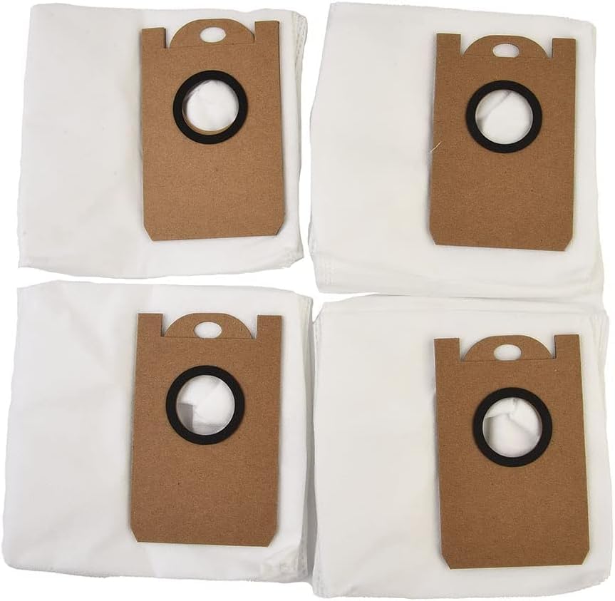 YUETTYY 4/10 PCS Replacement Dust Bags for Proscenic M7 MAX M7 PRO M8 PRO for Uoni V980 PLUS Robot Vacuum Cleaner Parts Accessories Dust Collector Bags (4PCS)