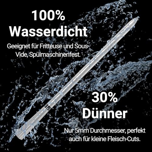 WiFi-Bridge des MEATER 2 Plus ermöglicht unbegrenzte Reichweite für remote Monitoring von Steak oder Ribs direkt übers...