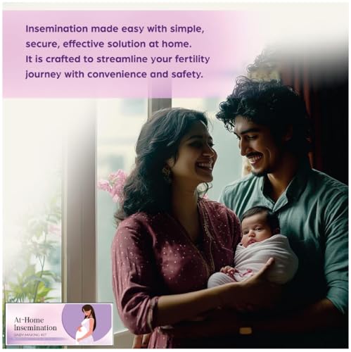 Image of Insemination Kit for Women-17cm| IVI Kit with 5 Dispenser, 5 Tube Applicator & 1 Collection Cups| Supports Natural Pregnancy| At-Home Insemination Kit| Baby Conceive Kit for Couples(Pack of 5)