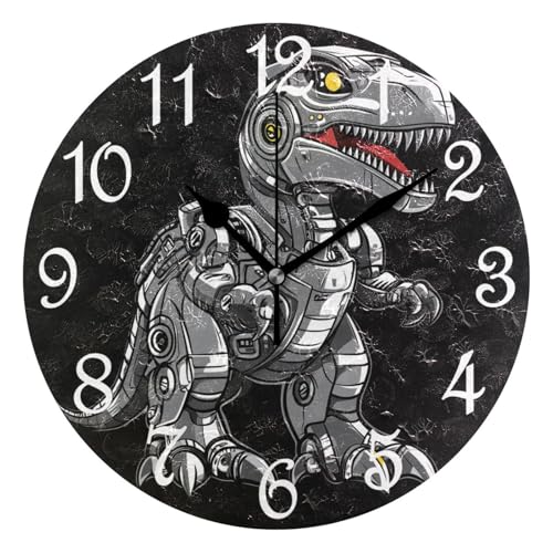 Horloge dinosaure mécanique pour une déco bureau originale