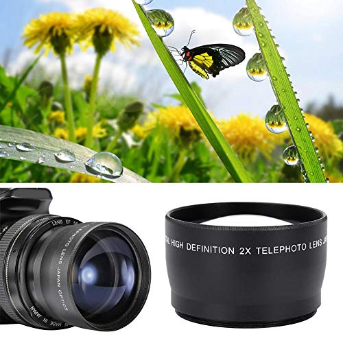 Akozon Teleobiettivo Zoom 2X 58mm: Scatta Da Lontano Con Nitidezza!
