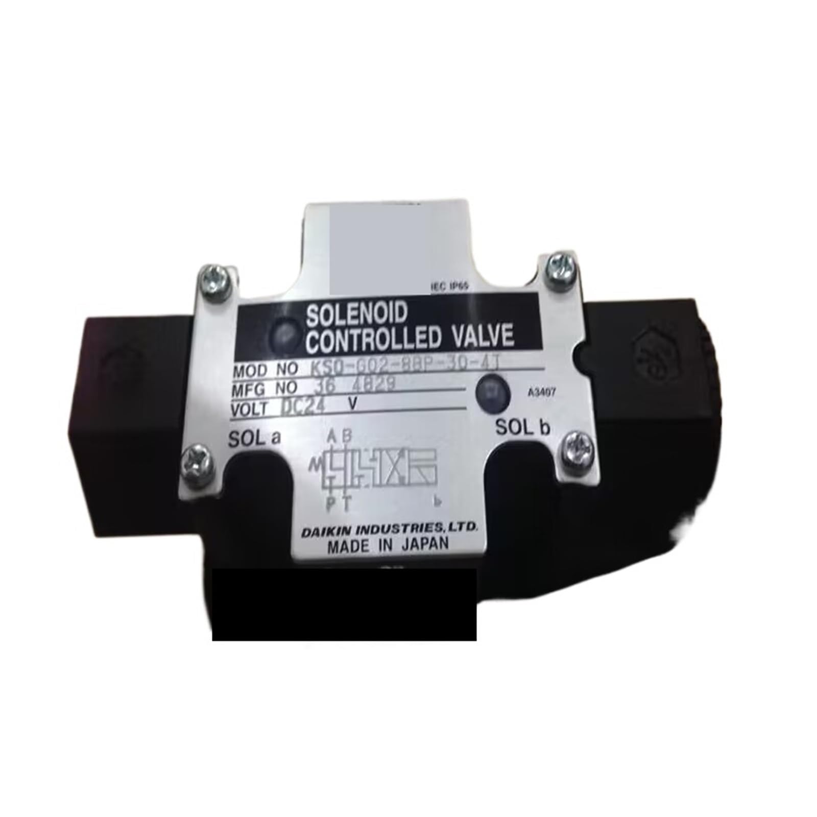 Amazon.co.jp: ソレノイド制御油圧バルブ KSO-G03-2CB-20-EN KSO-G03