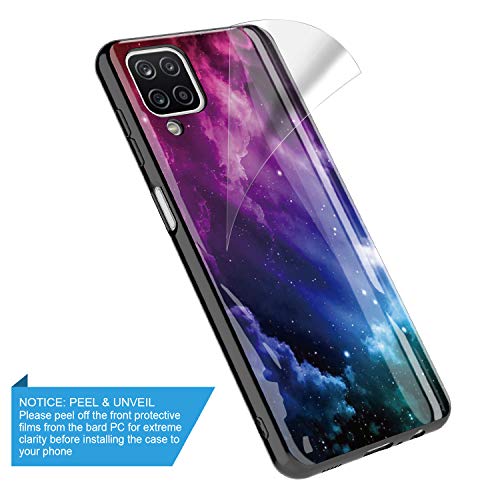 Gorgcase Phone Case For Samsung Galaxy A42 5G Case/A42 Case,Slim Graphic Art Design Anti-Scratch Shook-Proof Pc Tpu Bumper Armor Cute Girl Boy Women Drop Protective Cover Cartoon Sun Moon Cloud Star #TOP5