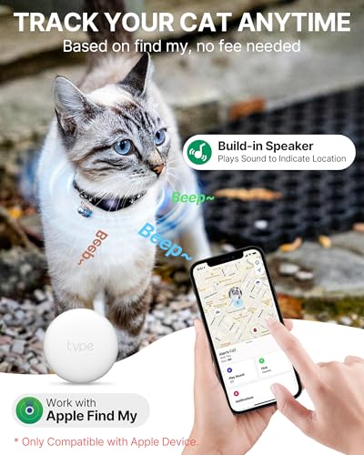 image for typecase Cat Tracker Collar - Tracking Pet Collar with Finder Tag Wate