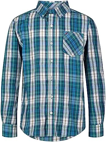 Tommy Hilfiger Boys' Legacy Long Sleeve Button-Down Shirt