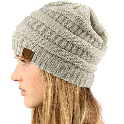 Image of Hatsandscarf CC Exclusives Solid Color Beanie Tail Hat for Adult (MB-20A)