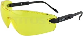 TITUS Safety Glasses Motorcycle, Sports, Work, Shooting & General Eye Protection ANSI Z87.1, Z87+
