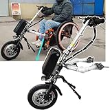 ★【FÜR DIE MEISTEN ROLLSTÜHLE】: Das Lenkrad dieses Elektrorollstuhls verfügt über eine verstellbare Klemme und ist für Rollstuhl-Vorderrahmenrohre mit einem Durchmesser von 20–26 mm geeignet. Die Höhe ist ebenfalls verstellbar und somit für Nutzer unterschiedlicher Körpergröße geeignet. Solange Ihr Rollstuhl diese Anforderungen erfüllt, können unsere Rollstuhl-Zubehörräder montiert werden.