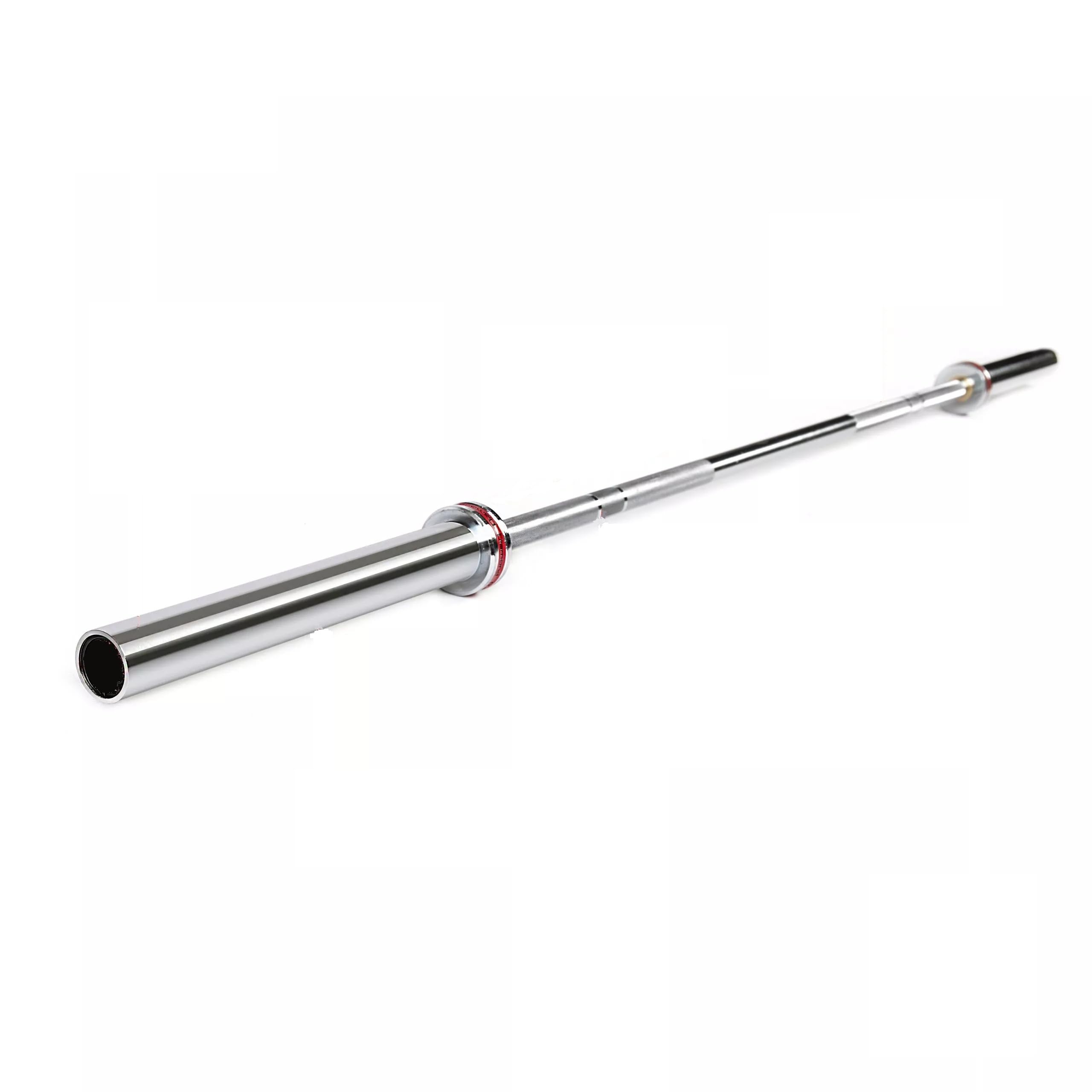 Bilanciere Olimpico Professionale per Home Gym - 220 centimetri, Carico Max 320 chilogrammi. Acciaio cromato.