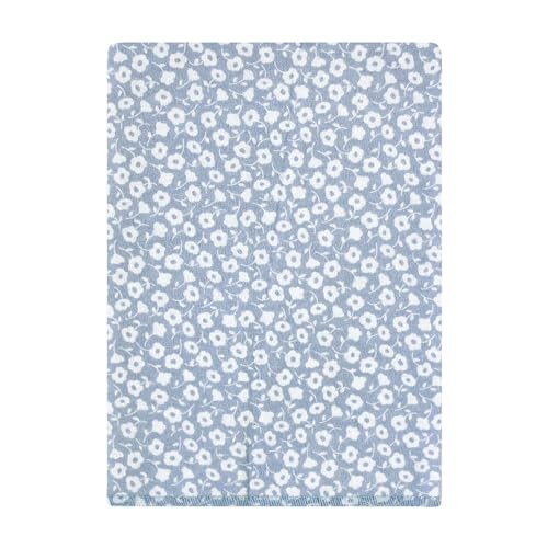 Image of Hudson Baby Unisex Baby Cotton Poly Flannel Burp Cloths Bundle, Modern Botanical, One Size