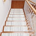 Tiveney Stair Treads Non Slip 15PCS 8"x30" Carpet Stair Treads for Wooden Steps, Rubber Backing Stair Runner Washable Carpet for Stairs, Indoor Safety Staircase Step Treads for Kids Elder Dogs