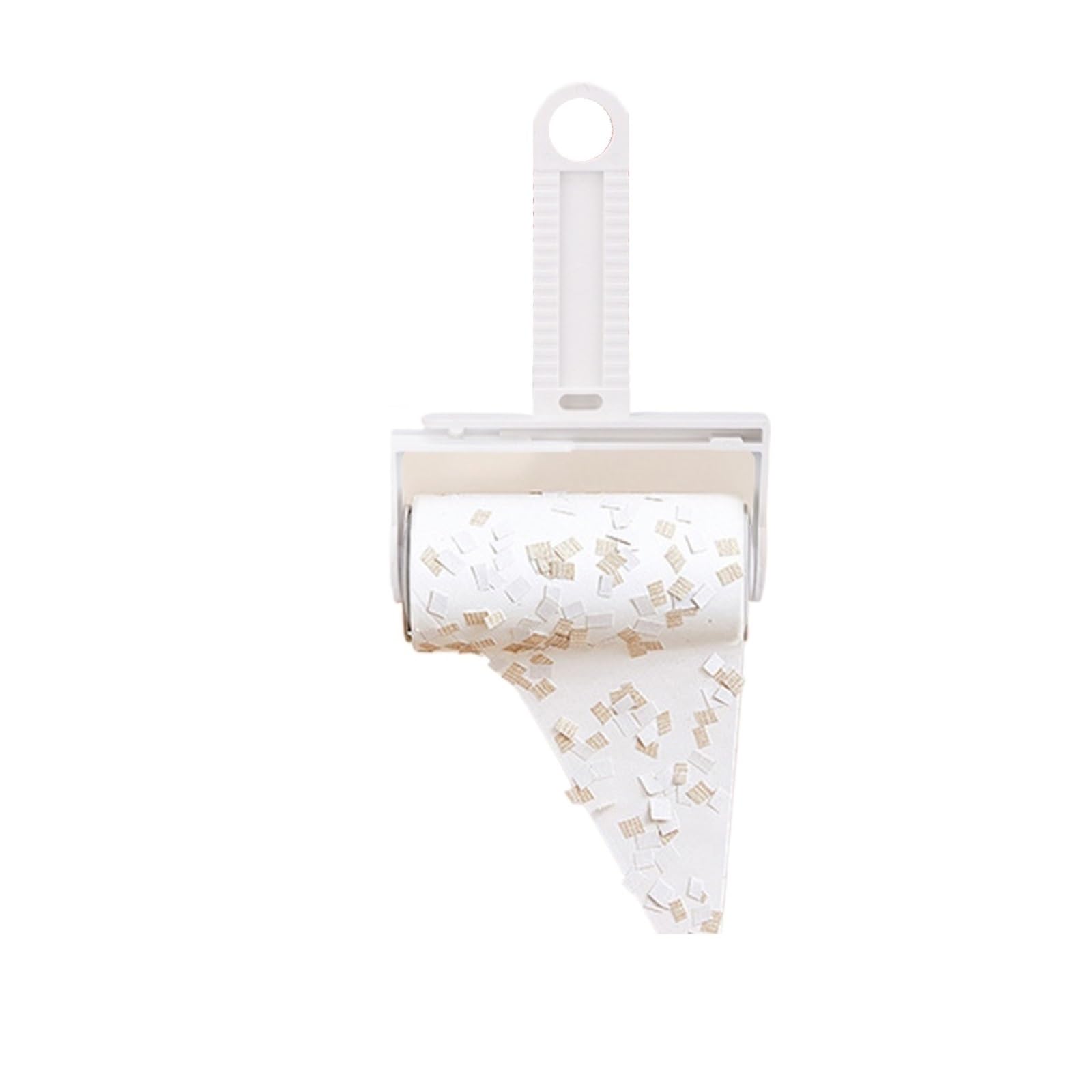 10 ricariche for rulli pelucchi appiccicosi solo dimensioni standard for rimozione peli di animali domestici for cani e gatti Per indumenti(White,10cm 110 Pieces)