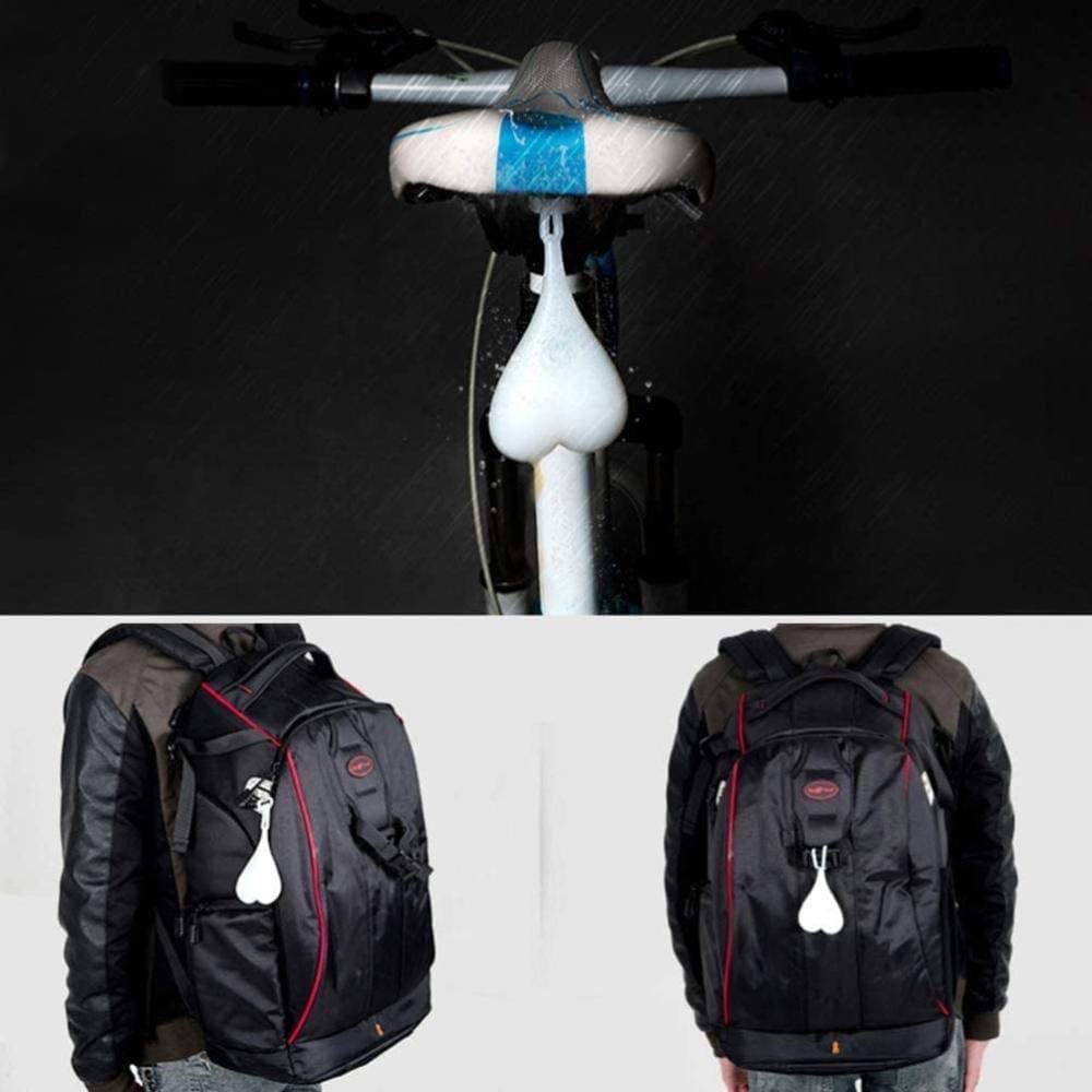Luce Bici A Forma Di Cuore O Sfera – Fanale Posteriore In Silicone, Impermeabile, 3 Modalità Di Lumen, Facile Da Installare